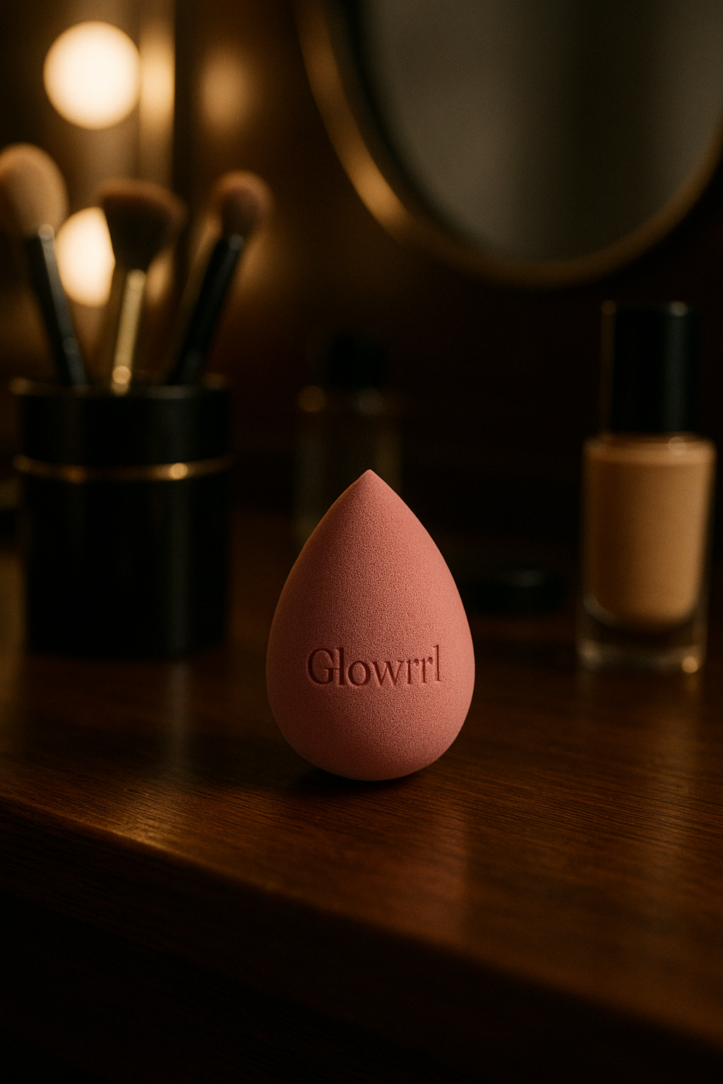 Glowrrl Foundation Brush - 100% Vegan and Climate Compensated