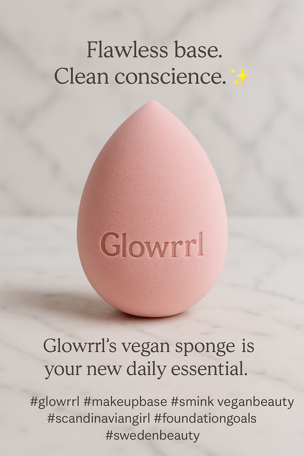 Glowrrl Foundation Brush - 100% Vegan and Climate Compensated